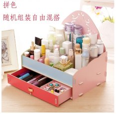 Best Rak Kayu 52 kosmetik Perhiasan Alat Tulis Desktop Storage Organizer - Kombinasi