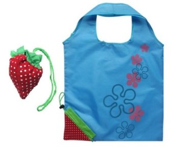 best tas lipat belanja serbaguna strawberry shopping bag biru lazada indonesia best tas lipat belanja serbaguna strawberry shopping bag biru lazada indonesia