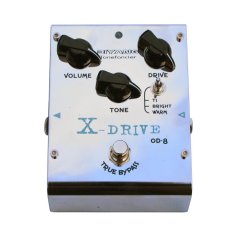 Biyang Effect Pedal Gitar Od8X Drive - Silver