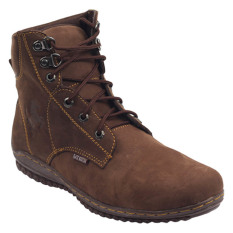 Black Master Single Brown Boots Mustang