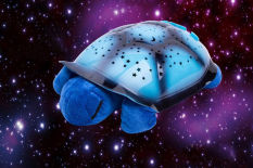 Blue Music Turtle Night Lamp Light Star Sky Projector for Baby Kids Bedroom Toy