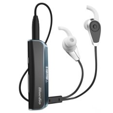 Bluedio i6 Wireless Earphones Bluetooth 4.1 Headset Stereo Music Handfree Gym Sport Headphone (Black) - Intl