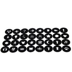 Blz Bokeh Master Kit Blur Filter for Camera 32 in 1 - Hitam