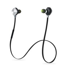 BOAS LC-999 Wireless Stereo Bluetooth Earphone Bluetooth 4.1+ EDR Headphone Neck-Strap Sweatproof Voice Prompt In-Ear Hands-Free Headset with Microphone for Music Sports Running Games for iphone 6s iphone 6plus Tablet PC NoteBook Laptop Black (Intl)