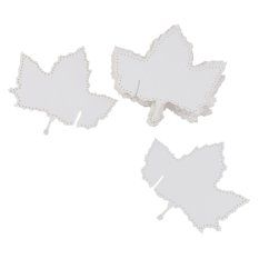 BolehDeals 50pcs Maple Leaf Laser Glass Name Place Card Wedding Party Table Decoration