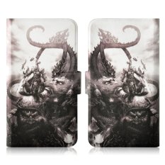 Brave Warrior Broadsword Dragon PU Leather Flip Case Cover For LG Optimus L9 P760 P765