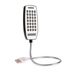 Bright 28 LED USB Mini Light Flexible Computer Lamp Laptop PC Desk Reading - Intl