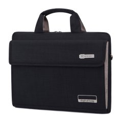 Brinch Unisex 14.6-Inch Laptop Messenger Bag for Apple, Acer, Asus, Dell, Fujitsu, Lenovo, HP, Samsung, Sony, Toshiba - Black (Intl)