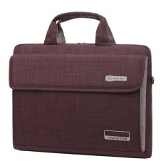 Brinch Unisex 14.6-Inch Laptop Messenger Bag for Apple, Acer, Asus, Dell, Fujitsu, Lenovo, HP, Samsung, Sony, Toshiba - Brown (Intl)