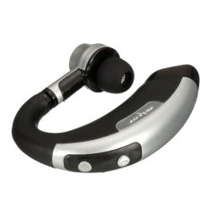 Business Bluetooth 4.0 Stereo Wireless Headset Headphone For iPhone Samsung HTC (Silver) - INTL