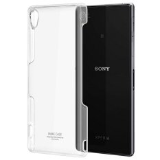 Buy one, get one free IMAK Transparent Back Cover For Sony Xperia C4 With HD Tempered Glass SP- Intl
