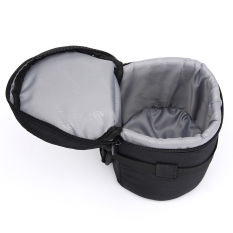 Camera Lens Protector Padded Carry Pouch Insert Bag Cover 10.5x16cm For DSLR SLR (Intl)