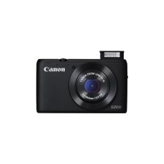 Canon Power Shot S200 - 10 MP - 5X Optical Zoom - Hitam