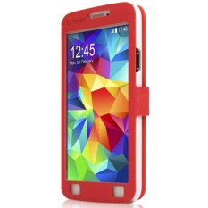 Capdase Sider V Baco Folder Flip Case Cover for Samsung Galaxy S5 - Merah