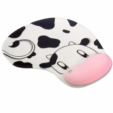 Cartoon Cow Style Comfort Silica Gel Wrist Rest Support Mat Mouse Mice Pad - INTL
