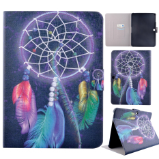 Case for Samsung Galaxy Tab 3 10.1 inch GT-P5200 PU Leather Flip Stand Case Cover Skin Protector Wallet - Dream Catcher - Intl