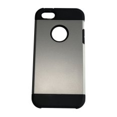 Case iPhone 5G/5S/5SE Slim Armor / Metal Slate / HardCase / Metal Back Cover / Metal Case - Silver