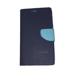 Case Mercury Goospery Fancy Diary for Lenovo S920 Smartcover/Leather Case/Book Cover - Biru Tua