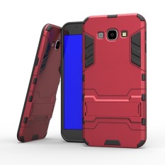 Case untuk Samsung Galaxy J7 Kick Stand Series - Merah