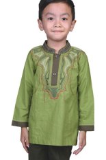 Catenzo Baju Koko Anak Laki-Laki - Hijau