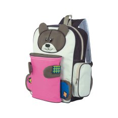 Catenzo Junior Tas Ransel - Punggung - Backpack Anak Beruang - CZR 002 - Cream