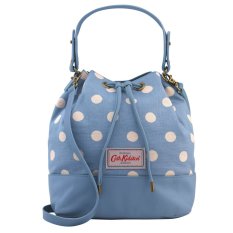Cath Kidston Button Spot Bucket Bag - Blue