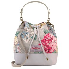 Cath Kidston Hydrangea Blue Bucket Bag - Gray