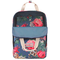 Cath Kidston Matt Oilcloth Backpack Rucksack 15AW Bloomsbury Bouquet Fitting 13