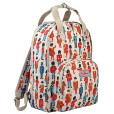Cath Kidston Matt Oilcloth Multi Pocket Backpack Rucksack 16SS Guards & Friends Cream Colour 557702 - Intl