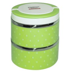 CeCe Kotak Makan / Lunch Box 2 Susun - Hijau