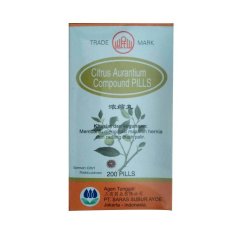 Citrus Aurantium - Herbal Obat Hernia - 200 Pil