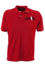Clothing Online Polo Shirt Skrillex - Merah