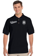 Clothing Online Polo Shirt Volkswagen Logo 03 - Hitam