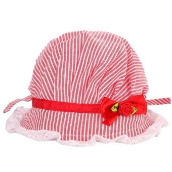 cocotina toddlers lace flower sun hat red 3163 9144571 cecdb19949c6fc58505dfa916c165bde product