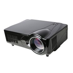 D9HU 5.0 inch 2200 Lumens HD 1080P USB 3D LED Projector Support USB/SD/HDMI/YPbPr/TV/AV/VGA RMVB Port Home Theatre LCD Projector-(Black) - Intl