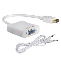 Dbest Kabel Converter HDMI (Male) to VGA (Female) with Audio