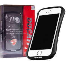 Draco Ventare Bumper Ducati Case For iPhone SE / 5S / 5 - Hitam + Gratis
Tempered Glass
