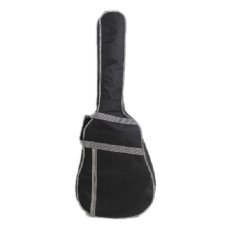 Durable Soft Acoustic Guitar Bass Case Bag With Double Padded Straps 38 Inch Guitar Backpack - Intl