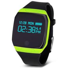 E07S Smart Bracelet OLED Screen Multi-motion Modes Call SMS Sedentary Reminder Pedometer Sleep Monitor IP67 Anti Lost Green - Intl