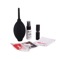 Eirmai KT-506 Carema & Lens Cleaning Kit including Air Blower+Cleaning Solution+Lens Brush+Dry Wet Wipes+Microfiber Cloth+Cotton Swabs (Intl)