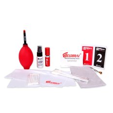 Eirmai KT-509 Carema & Lens Cleaning Kit including Air Blower+Cleaning Solution+Lens Brush+Dry Wet Wipes+Microfiber Cloth+Cotton Swabs+CCD Cotton Swabs+Optical Cleaning Tissue+Storage Pouch - Intl