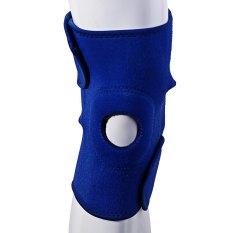 Elastic Nylon Sport diving Knee Protector Leg Warmer(BLUE)- Intl