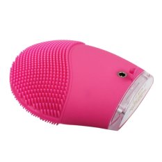 Electric Silicone Tool Brush Vibration Face Wash Facial Massager Clean