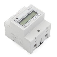 eMylo Single Phase Energy Meter 230V AC 100A 50HZ LCD DIN-rail Type Kilowatt Hour kWh (Intl)