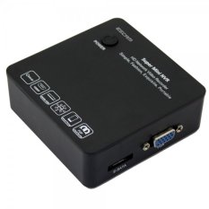 ESCAM Mini NVR K108 Super Mini NVR Recorder 8CH for IP Camera - Hitam