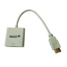 Eyota HDMI Converter HDMI to VGA Active Adapter Cable Conversion (HDMI to LED/LCD) - Putih