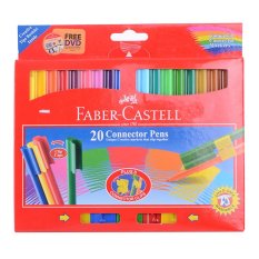 Faber Castell Spidol 20 Warna + Connector