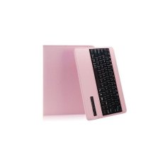 Faux Leather Flip Case with Detachable Bluetooth Keyboard for Samsung Galaxy Note 8.0 (Pink) - Intl