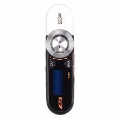Five Star Store NEW LCD Screen USB Mp3 Music Player FM Radio Support 16GB Micro TF Card Earphone (White) - Intl