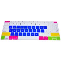Flexible Keyboard Candy Color Silicone Cover Protector Skin for Macbook 12 Inch / New Macbook 2015 - Multi-Color